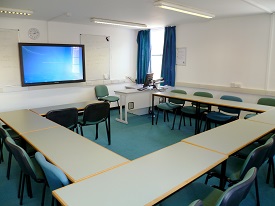 Sample layout of Fylde C32 Seminar Room 